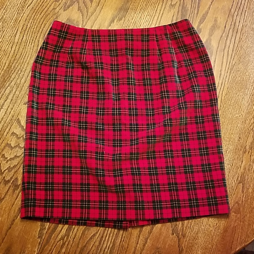 Plaid skirt